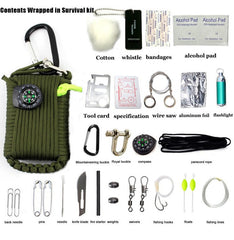 Outdoor Paracord First Aid Tool