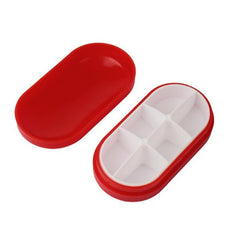 Portable Red Pill Storage Box