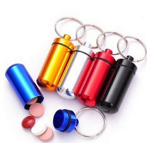 Mini Pocket Pill Bottle Waterproof