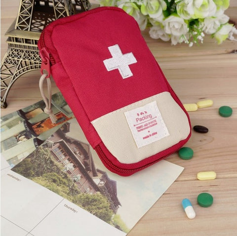 Portable First Aid Kit Bag Case