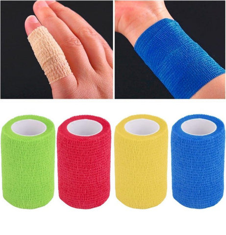 Self-Adhering Bandage Wraps Elastic