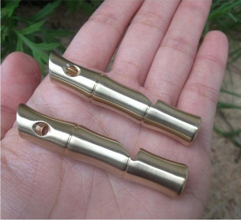 Pure Brass Whistle First Aid Tool