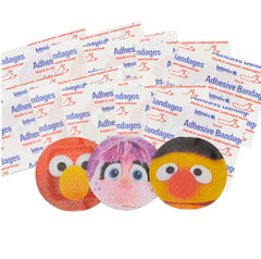 Round Cartoon Adhesive Bandages