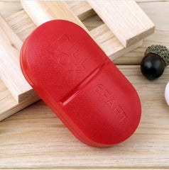 Portable Red Pill Storage Box